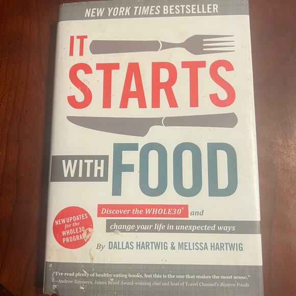 It Starts with Food Discover the Whole 30 By Dallas Hartwig & Melissa Hartwig - Picture 1 of 5